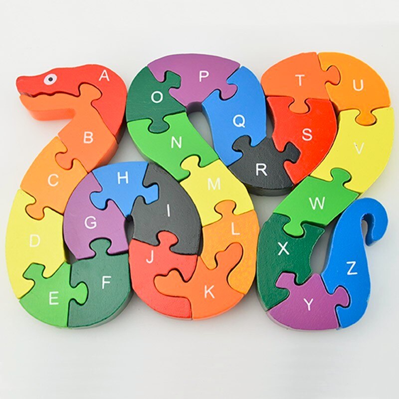 교육 퍼즐 장난감 두뇌 게임 키즈 와인딩 뱀 나무 아기 장난감 나무 아이 3d 퍼즐 나무 Brinquedo 마데이라